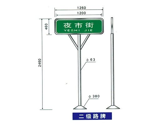 青海地名标识牌