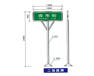 青海地名标识牌